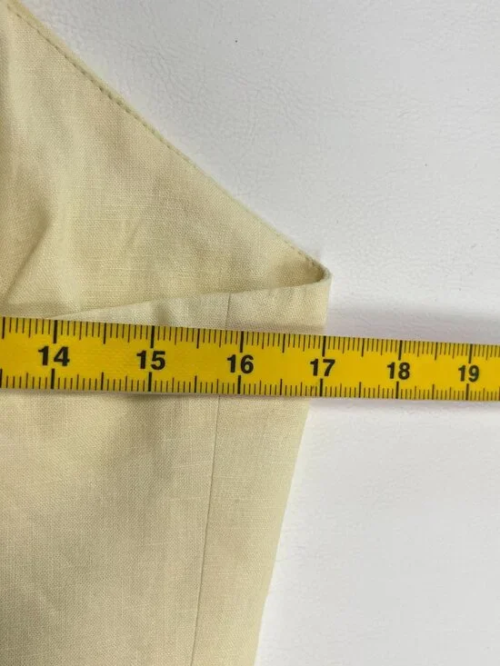 NWOT Farm Rio Lea One Shoulder Off-White Linen Blend Mini Dress Size M 3D Petal - Picture 13 of 16